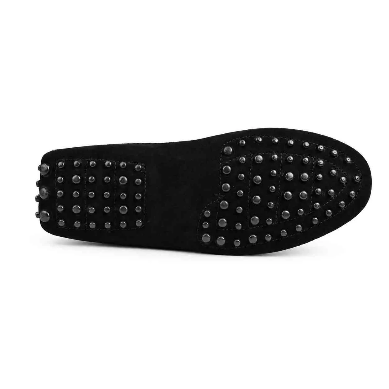 Moccasin pour homme confort 003-5noir daim miniature